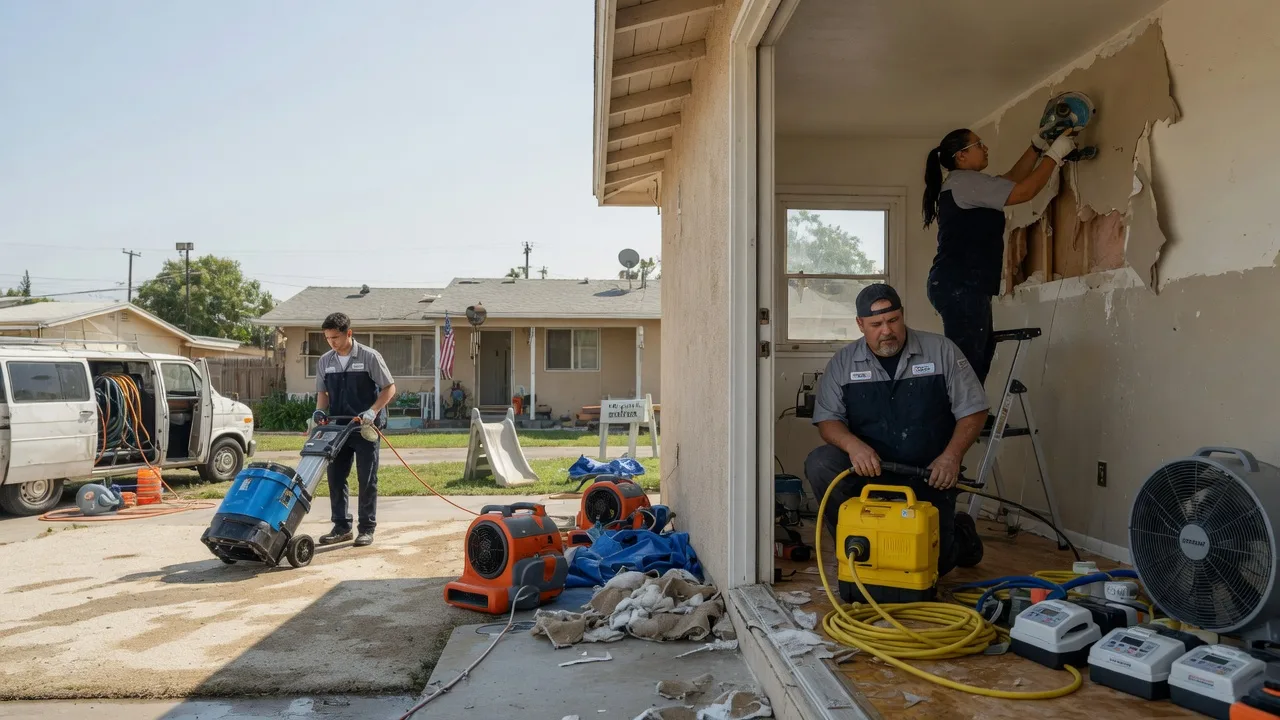 Water Damage Restoration in Mccune, KS near me